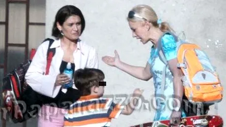 Fosta sotie a lui Catalin Crisan si-a batut copilul