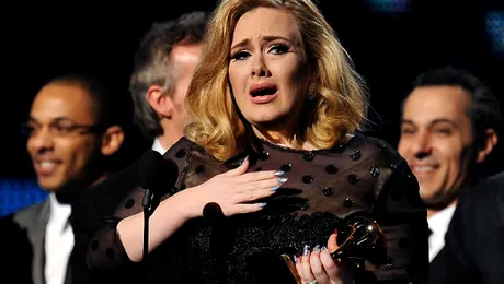 Adele, mare câştigătoare la premiile Grammy 2012