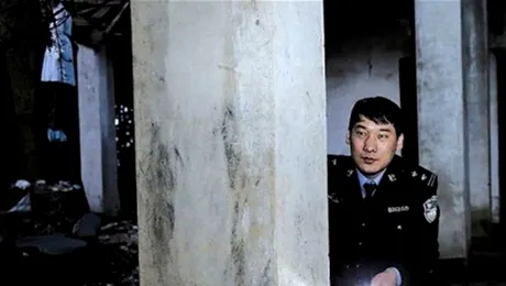 Poliția chineză are un nou loc de antrenament: o casă bântuită