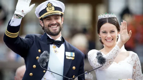 Nuntă princiară! Carl Philip al Suediei s-a căsătorit cu iubita sa, un model de bikini