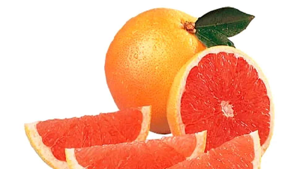 Grapefruit-ul, fructul celebru al dietelor de slăbire