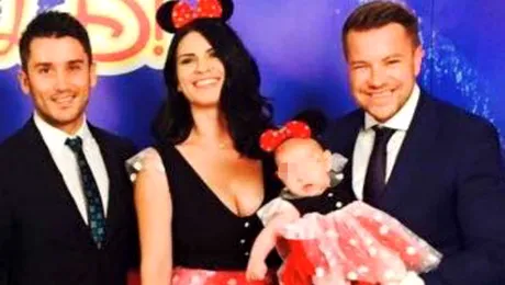 Ellie White şi-a botezat fiica la Braşov