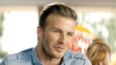David Beckham e mai tare ca Beethoven, într-o nouă reclamă (Video)