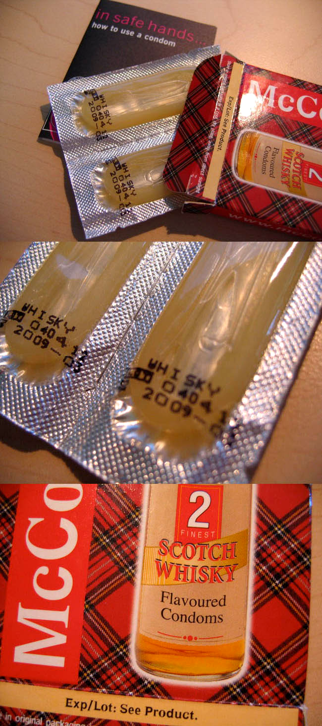 prezervativ cu aroma