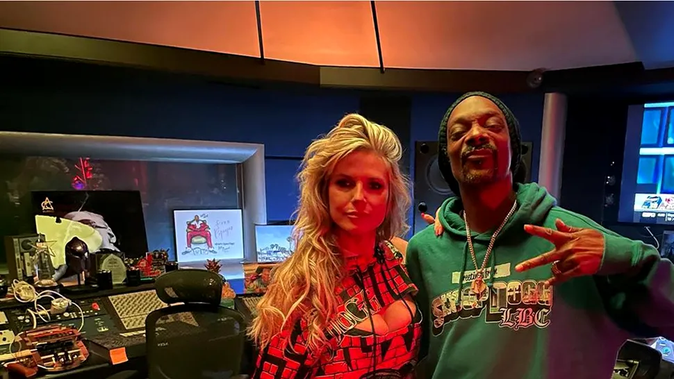 Heidi Klum și Snoop Dogg au lansat împreună un single dance