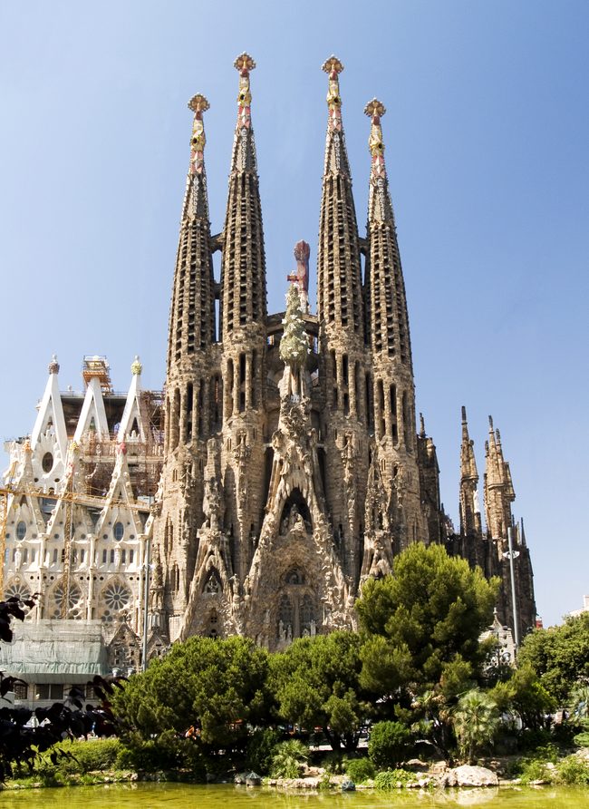 Catedrala Sagrada Familia din Barcelona, Spania