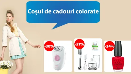 (P) Sensodays.ro vă livrează de Paște Coșul de cadouri colorate