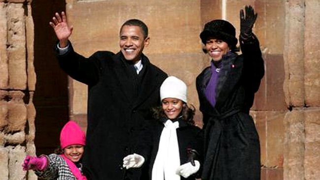 Familia Obama / Foto: www.robert-id.com