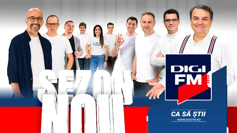 Sezon nou, la Digi FM, din 6 septembrie