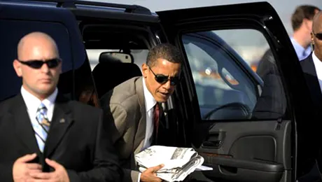 Israelienii i-au „defectat” mașina blindată a lui Obama
