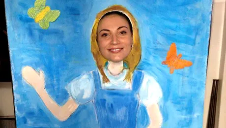 Cum întâmpină primăvara Ioana Ginghină!