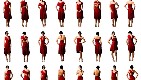 Rochia care poate fi purtată în 50 de feluri