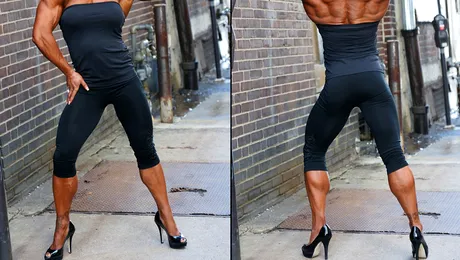 Bunicuța culturistă: Sharon Madderson vrea să devină Miss Olympia