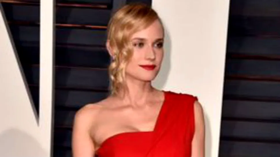 Coafura Dianei Kruger la petrecerea Vanity Fair la premiile Oscar