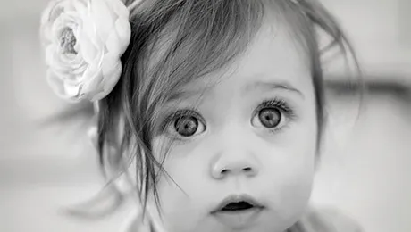 Cum arată, de fapt, fața unui copil