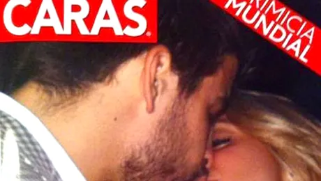 Shakira si Gerard Pique, cel mai asteptat sarut!