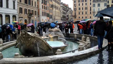 Stare de urgenta la Roma, din cauza ploilor torentiale