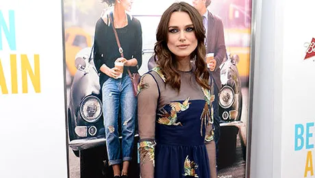 Keira Knightley este mulțumită de sânii ei