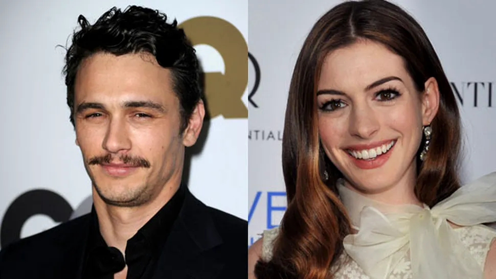 Anne Hathaway şi James Franco vor prezenta gala premiilor Oscar 2011