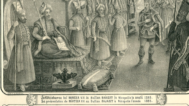 Mircea cel Batran face pace cu Baiazid