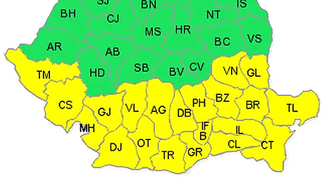 Vremea Apropo.ro: Zapada, viscolul si gerul se intorc in sudul tarii!