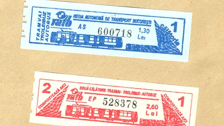 RATB renunta, din mai, la clasicele bilete din hartie