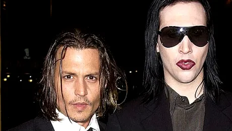 Johnny Depp în duet cu Marilyn Manson