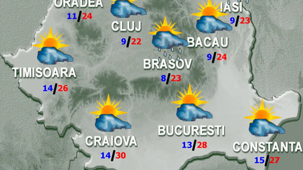 Vremea Apropo.ro: Toamna se apropie, din punct de vedere meteorologic