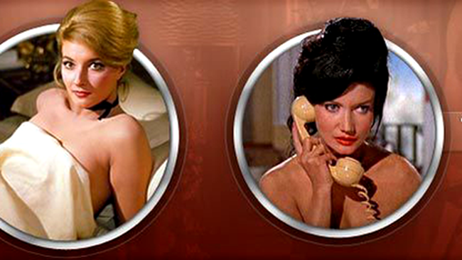 From Russia with Love (1963). Daniela Bianchi și Eunice Gayson