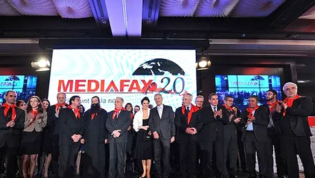 Jurnaliștii au celebrat două decenii de activitate, la „Gala Mediafax – 20 de ani”