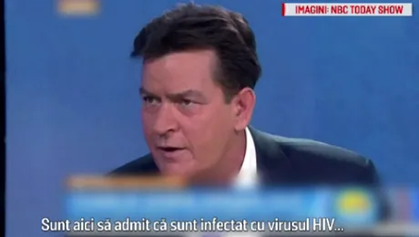 Charlie Sheen era şantajat de prostituate: „De azi înainte, nu mă vă mai ameninţa nimeni! Da, am HIV”