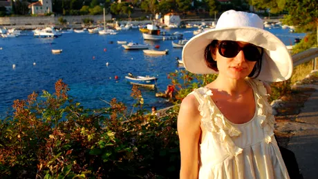 Paula Herlo, vacanţă în Veneţia şi Croaţia