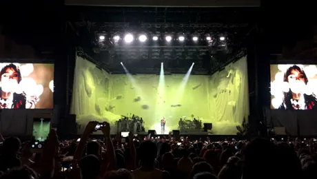 Rihanna, mesaj pe Instagram imediat ce a coborât de pe scena de la Bucureşti