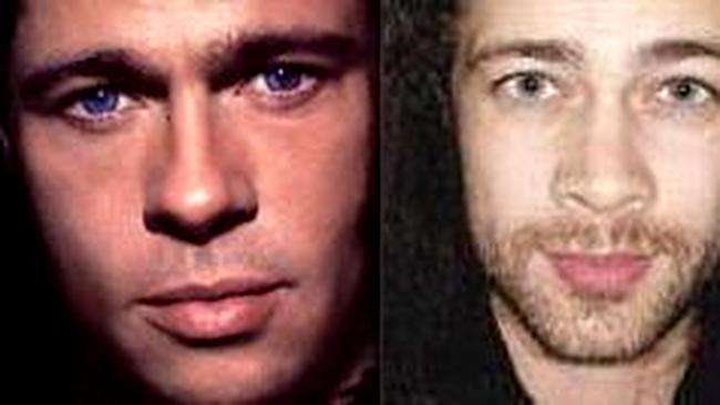 Aris Kontos si Brad Pitt