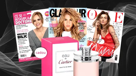 Revistele tale preferate vin la pachet cu un parfum cadou!