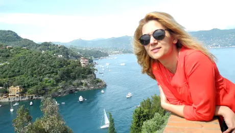 Amalia Enache, răsfăţ în Toscana