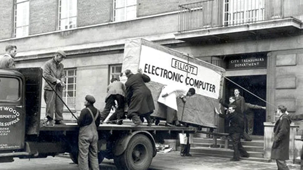 Cum se livra un computer în anul 1957