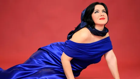 Soprana Irina Iordăchescu în spectacolul omagial “De la Baroc la Maria Tănase”