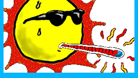 Vremea Apropo.ro in week-end: De 3 x canicula!