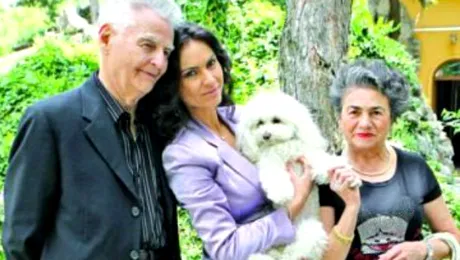 Ramona Bădescu a petrecut sărbătorile alături de părinţii ei