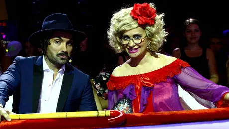 Liviu Vârciu şi Andrei Ştefănescu joacă meciul decisiv alături de Mirabela Dauer, Claudiu Bleonţ, Doina Teodoru şi Daniel Buzdugan