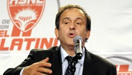 Michel Platini vine in Romania (Mediafax)