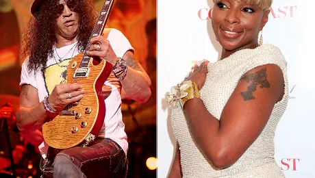 Slash colaboreaza cu Mary J. Blige, pentru urmatorul lui album