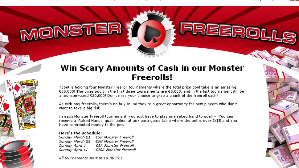 (P) Monster Freerolls