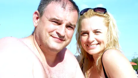 Monica Ghiurco ”lucrează” la un copil