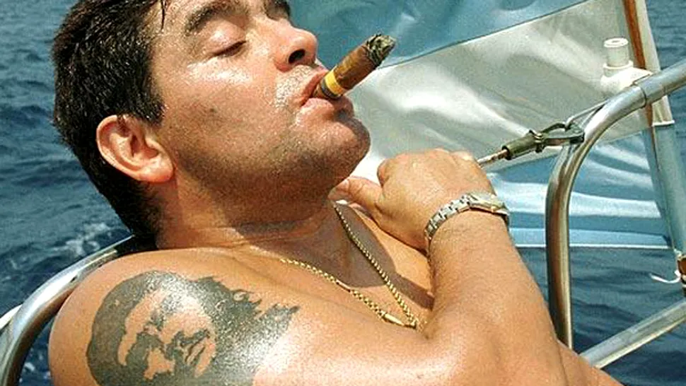 Diego Maradona a fost ranit usor intr-un accident rutier