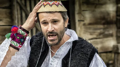 Nicolai Tand a gătit mâncare la ceaun chiar la el acasă