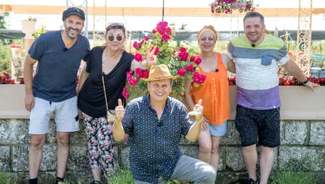 Adriana Trandafir, Carmen Tănase, Nicolai Tand şi Cătălin Oprişan fac echipă cu Nea Mărin