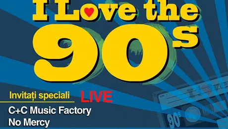 Delia și Animal X pe scena I Love the 90s!