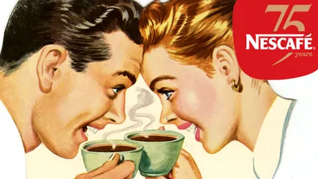 NESCAFÉ sărbătoreşte 75 de ani